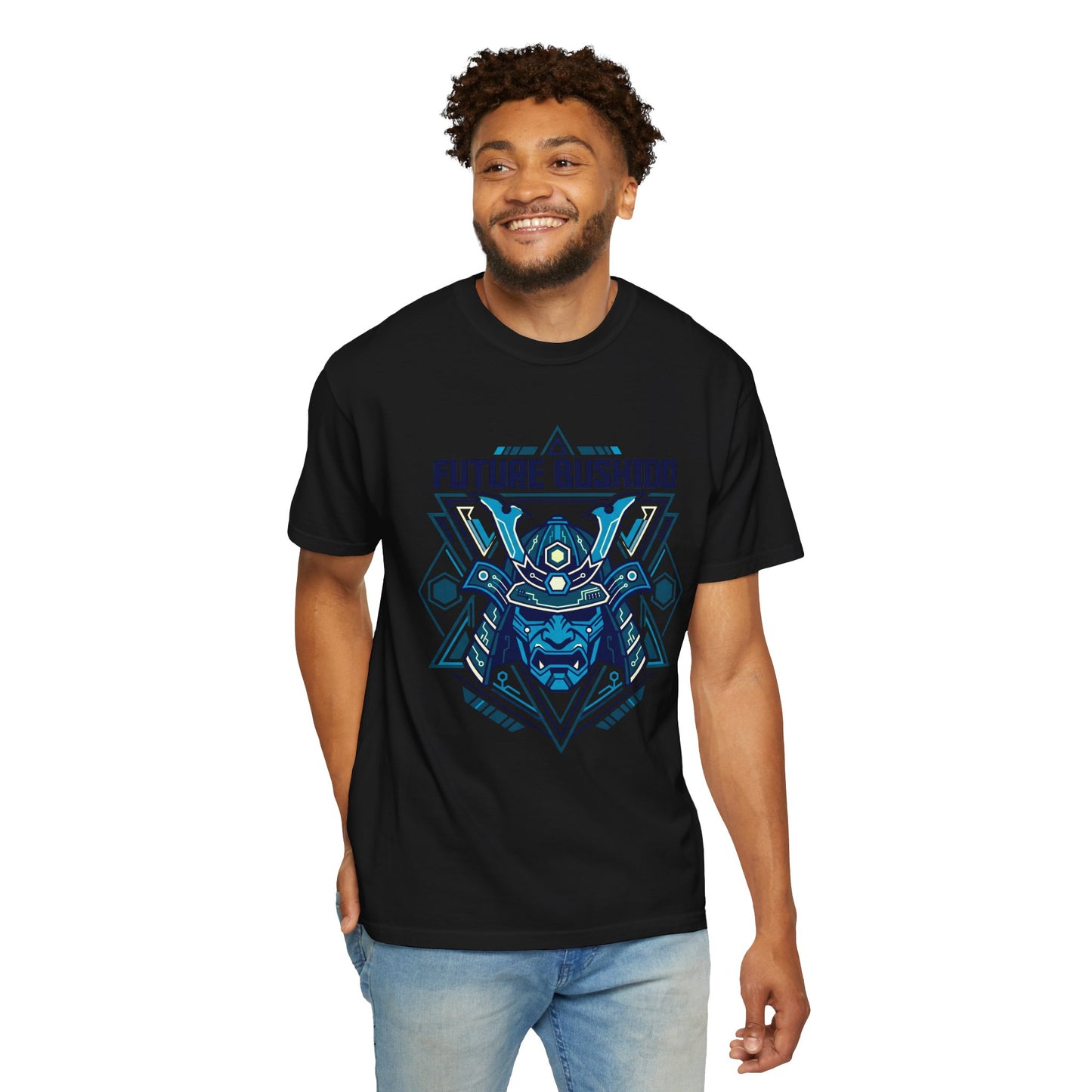 Futuristic Samurai Graphic Tee