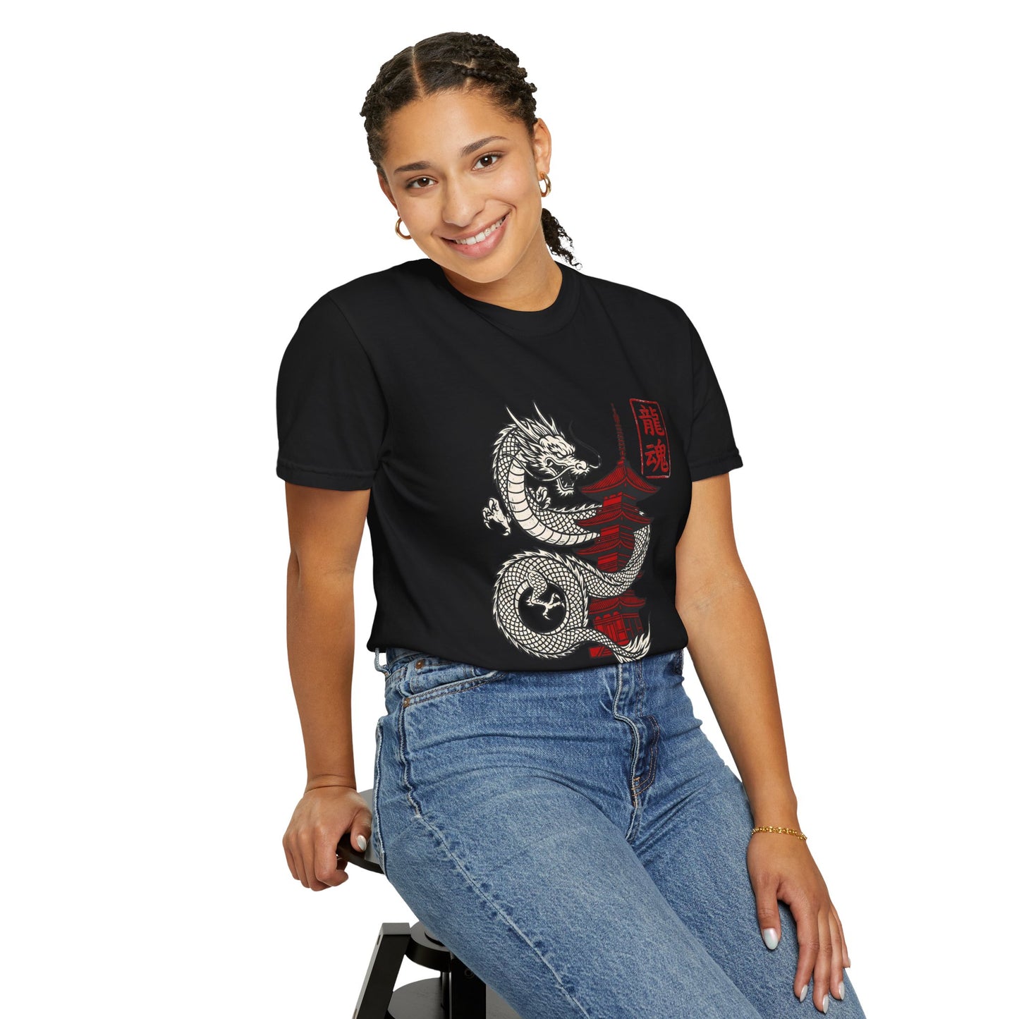 Japanese Dragon Graphic Tee (龍魂 ‘Dragon Soul’)