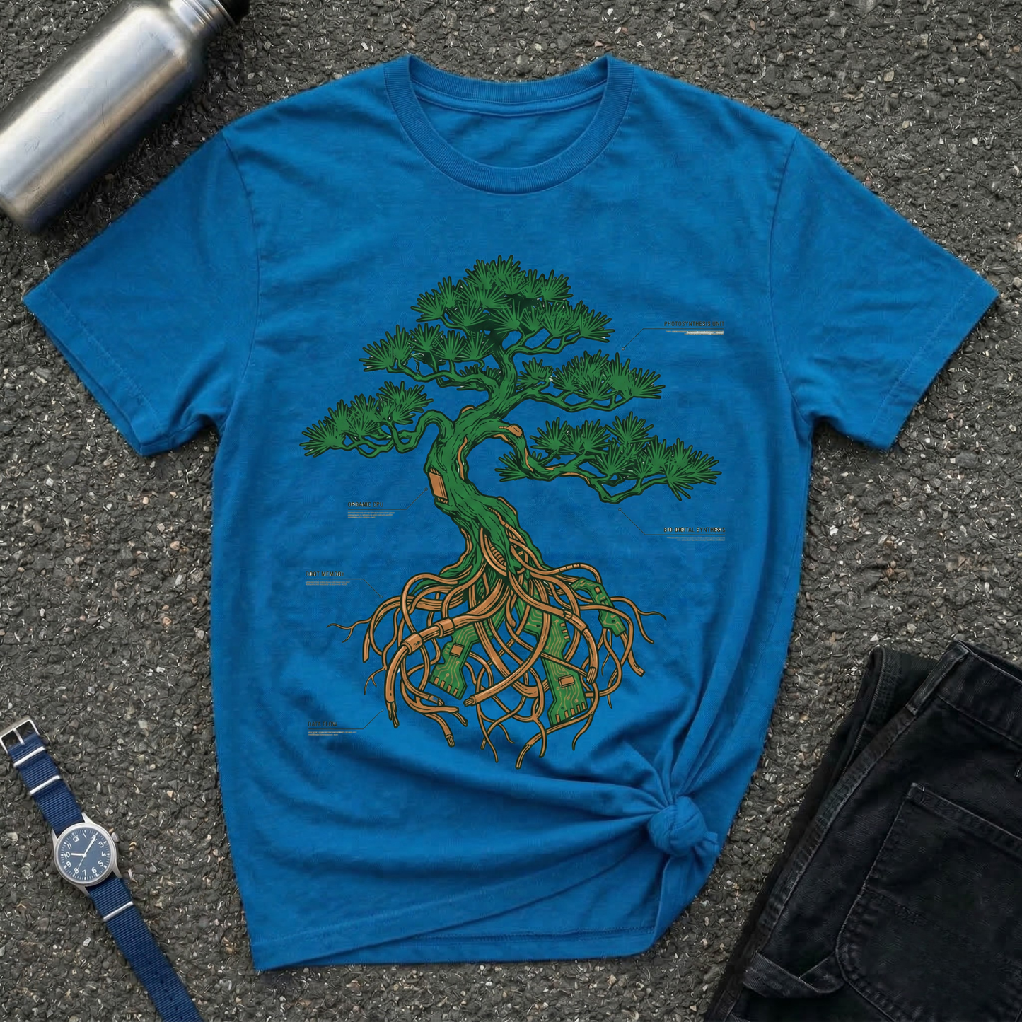 Bonsai Tree Roots T-Shirt