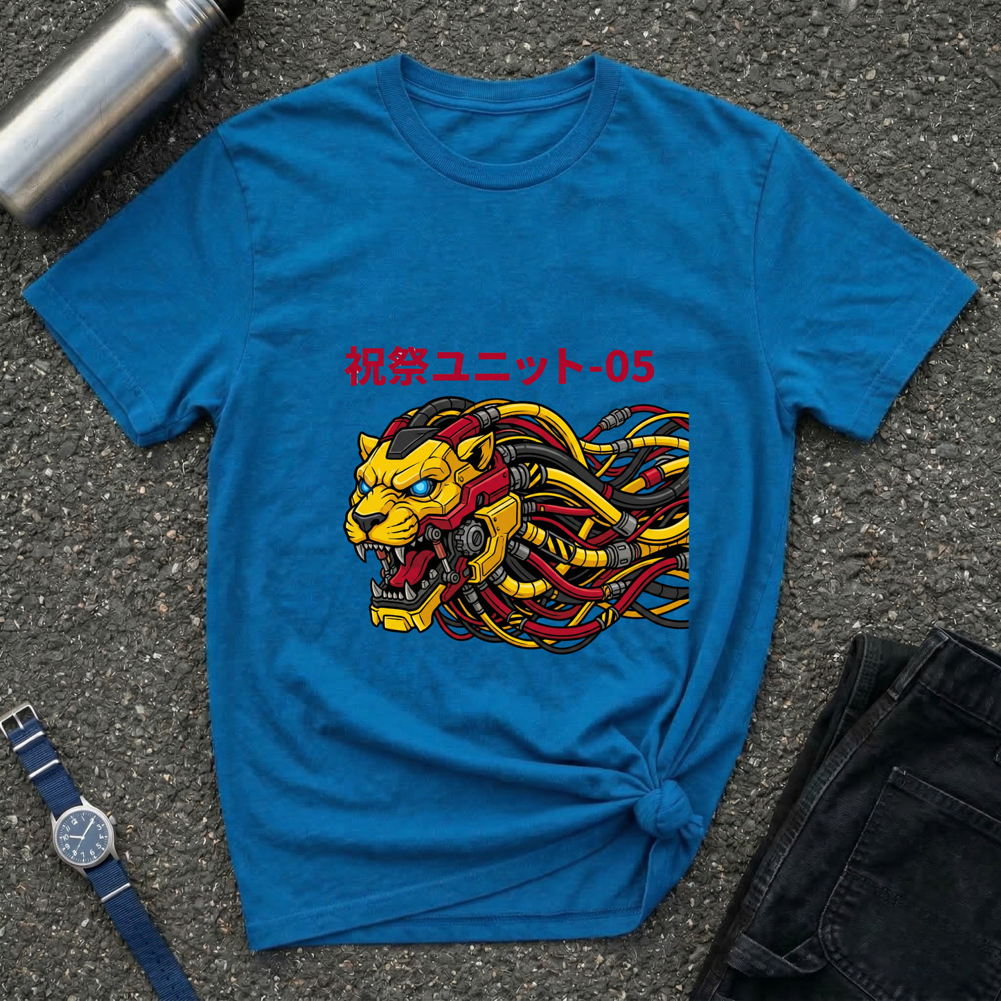 Lion Head Graphic T-Shirt