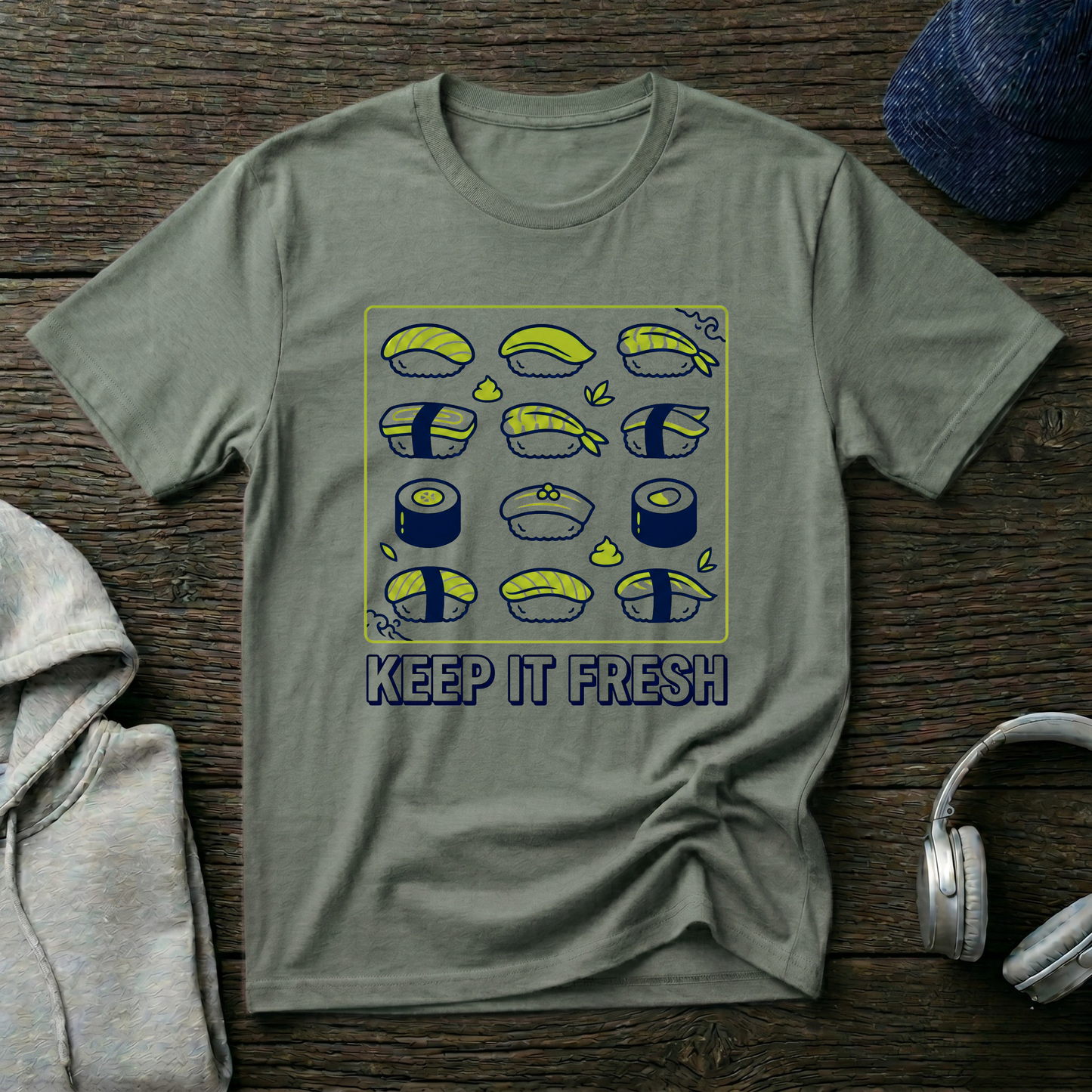Cute Sushi Graphic Tee