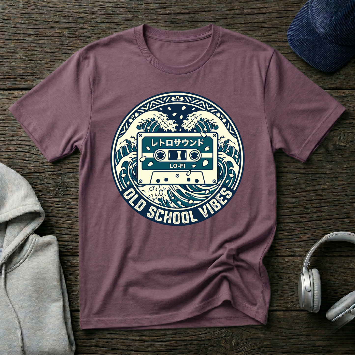 "Old School Vibes" Graphic T-Shirt