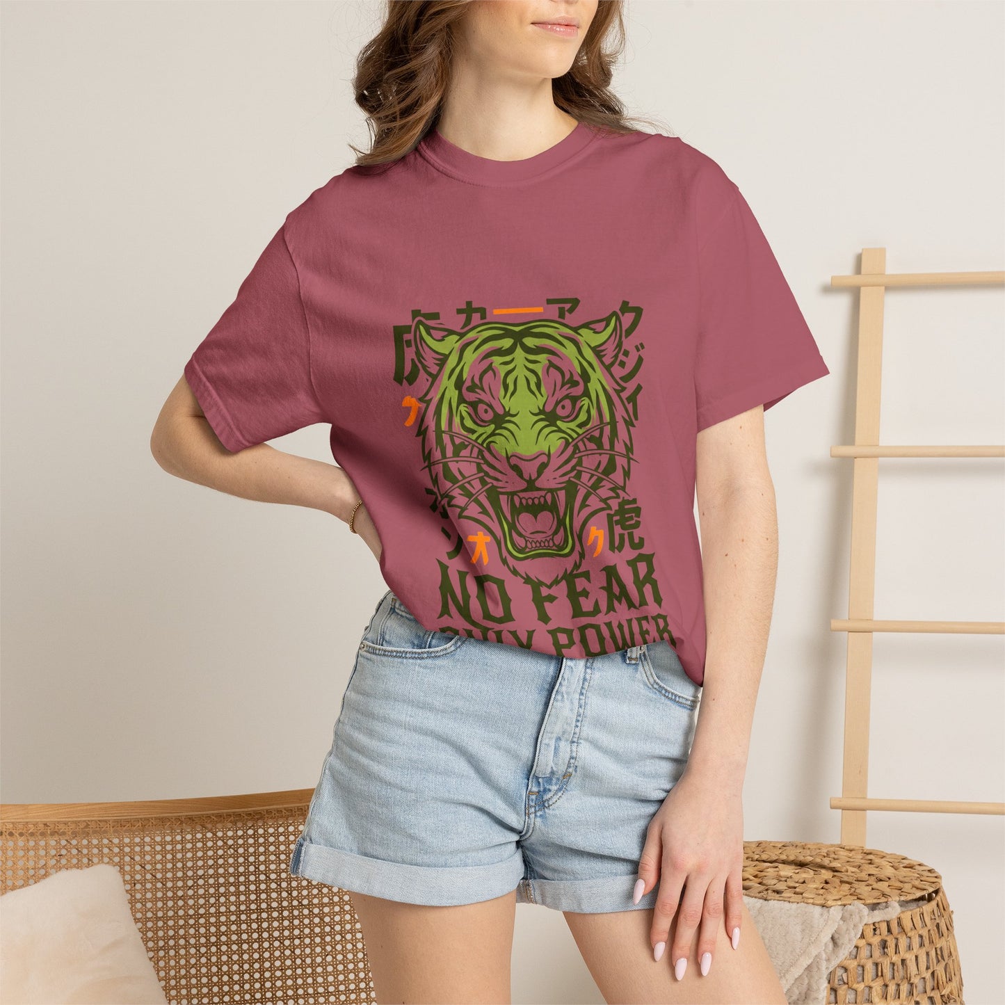 No Fear Only Power Tiger T-Shirt