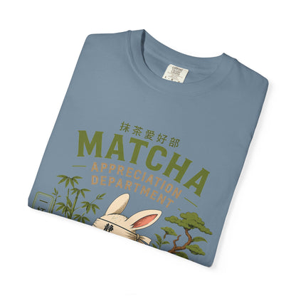 Matcha Appreciation Department Rabbit Graphic Tee