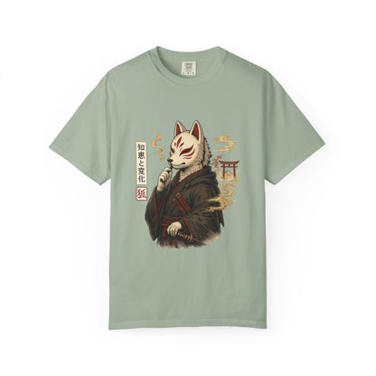Kitsune Ronin Fox Spirit Graphic T-Shirt