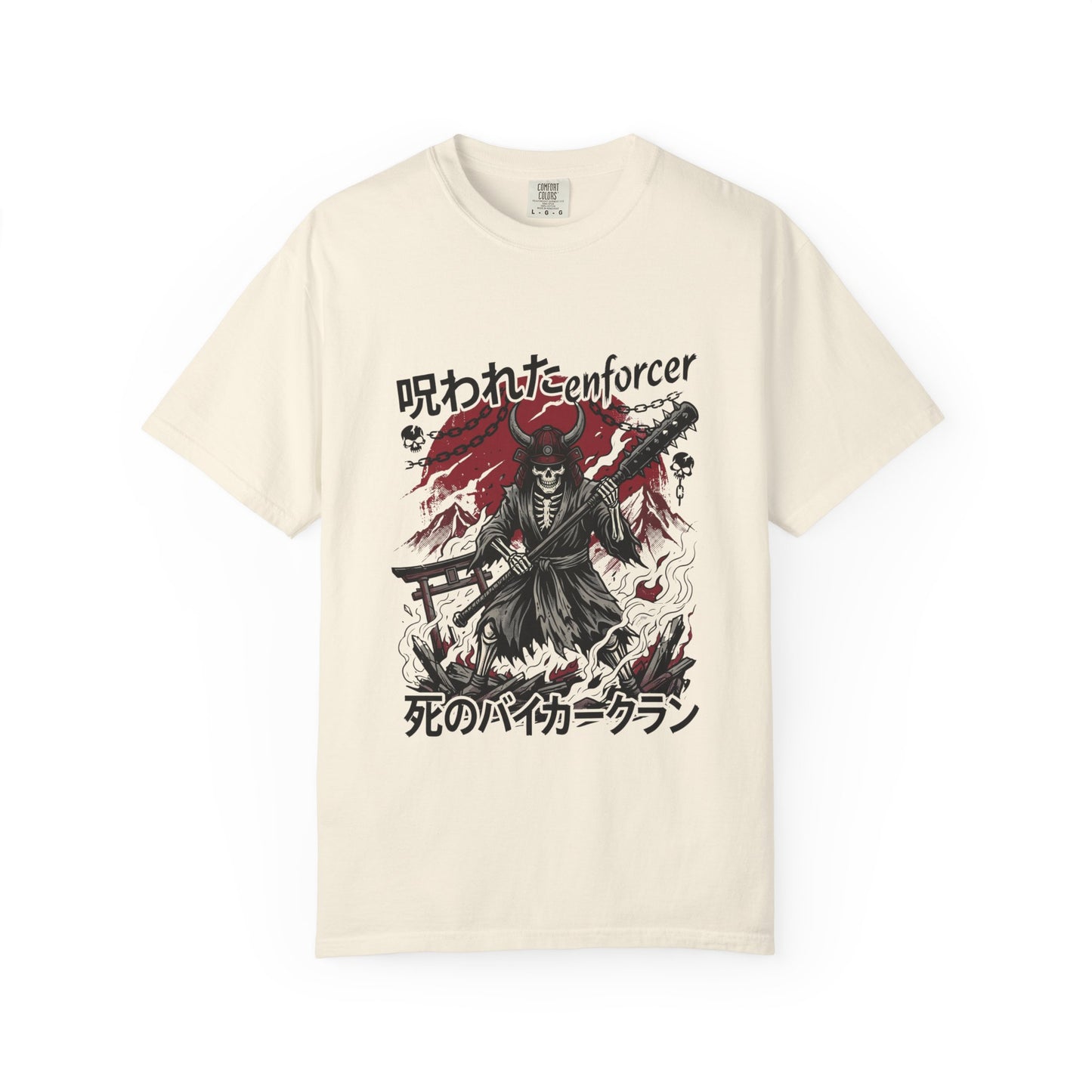 Cursed Enforcer Biker Clan Streetwear Tee