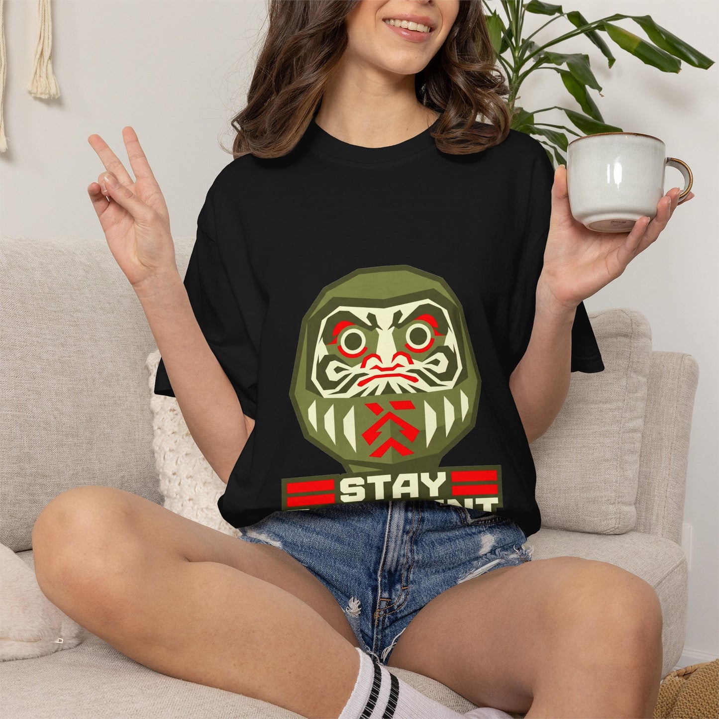 Stay Resilient Daruma T-Shirt