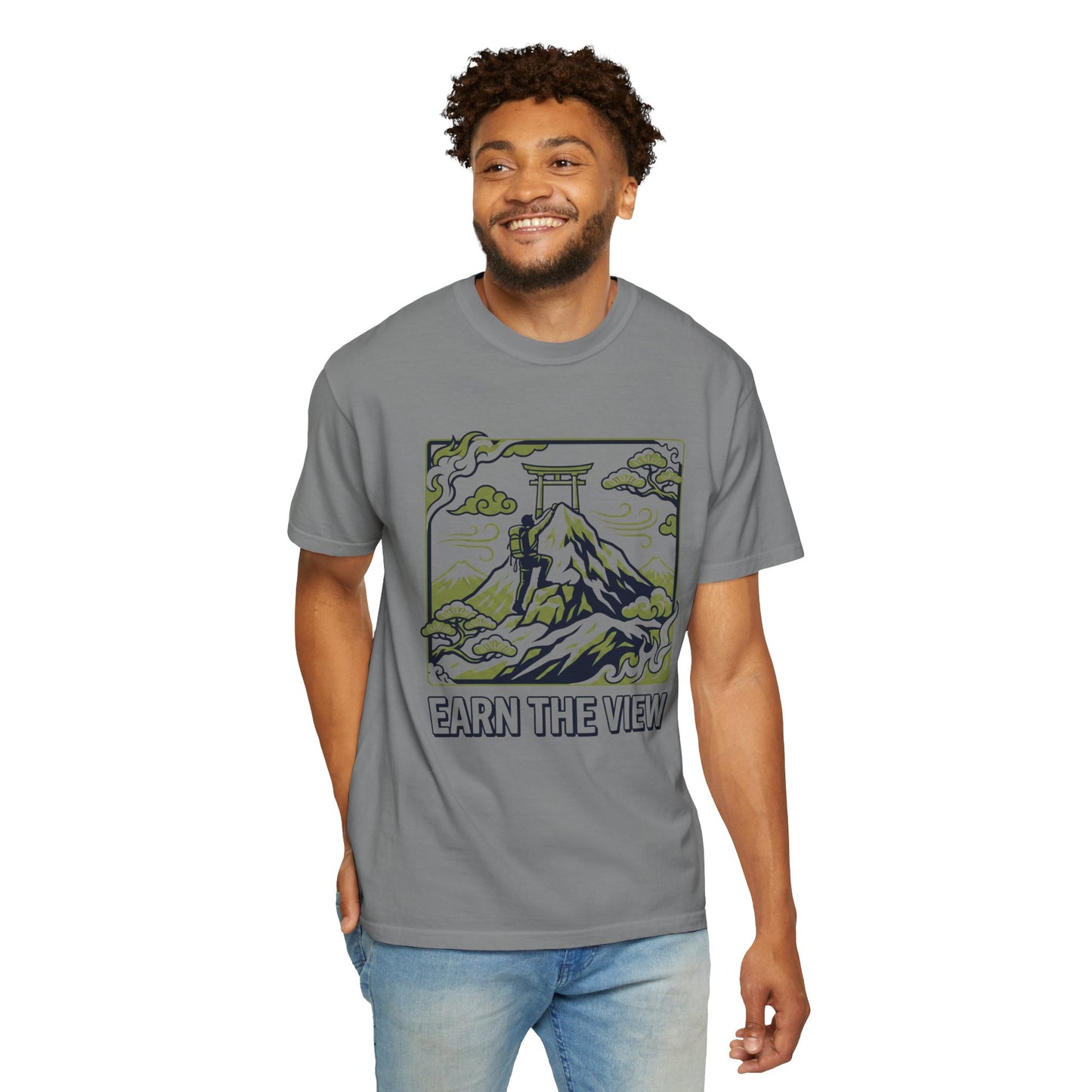 Earn The View Mountain Graphic T-Shirt