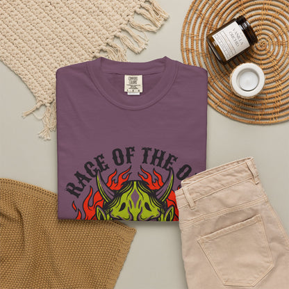 Flaming Green Oni Graphic Tee