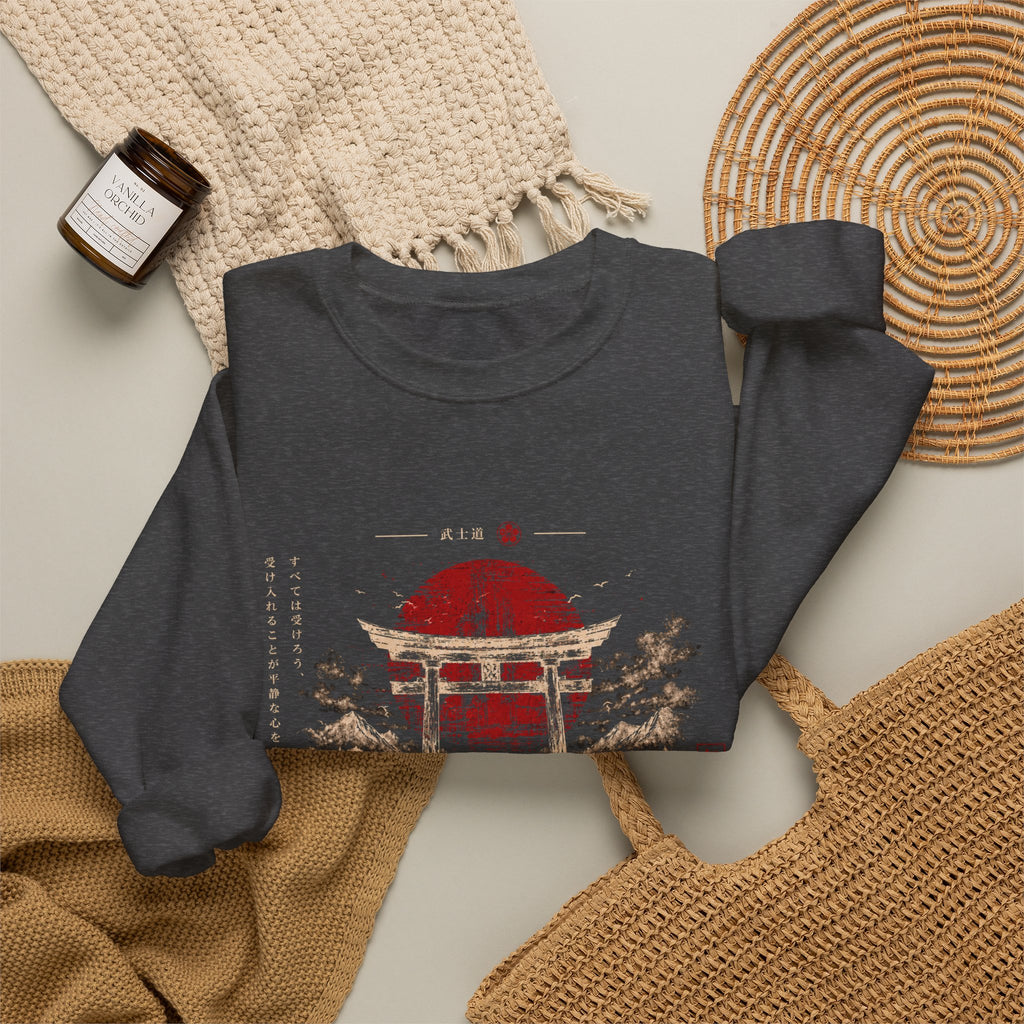 Acceptance Torii Gate Japanese Streetwear Sweatshirt Design