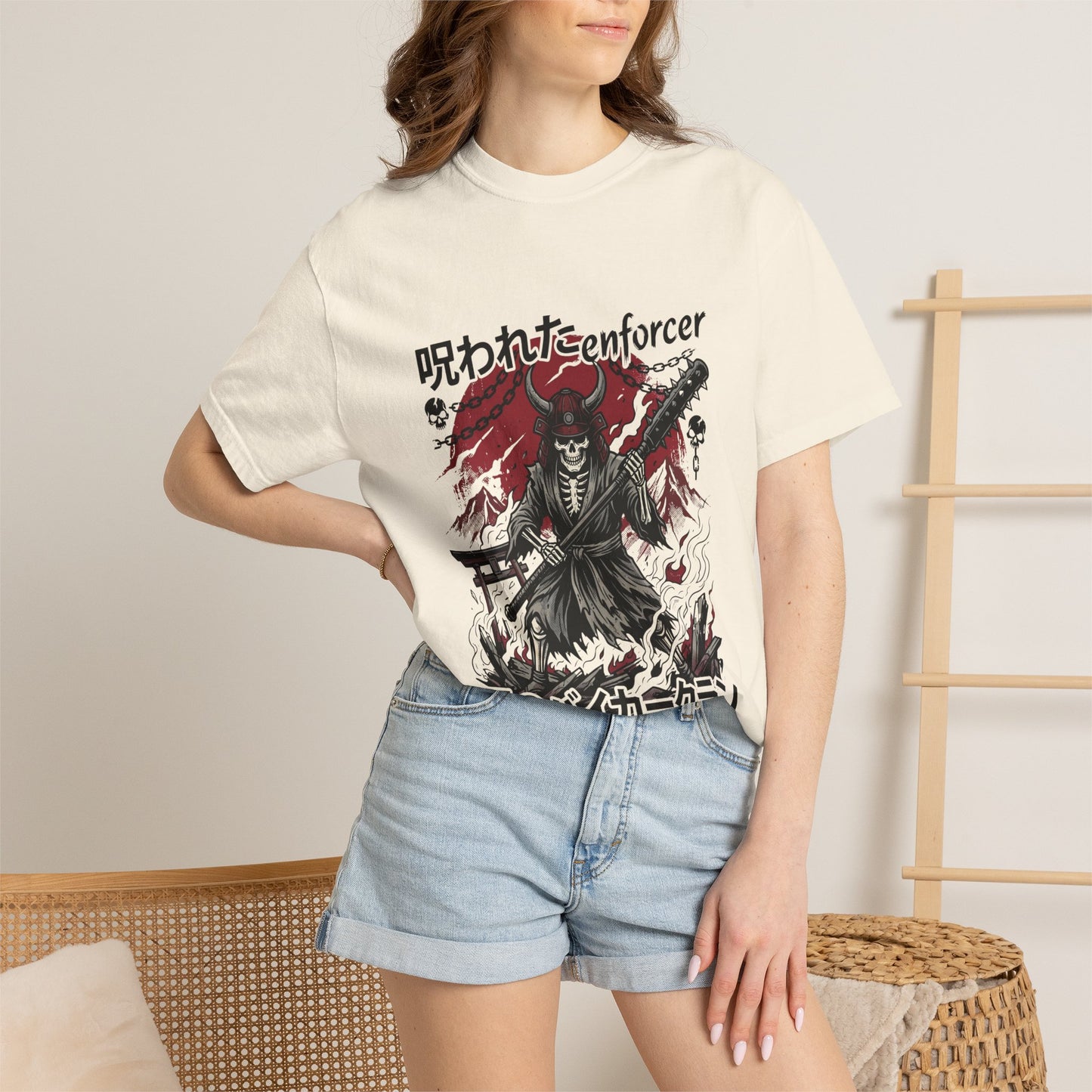 Cursed Enforcer Biker Clan Streetwear Tee