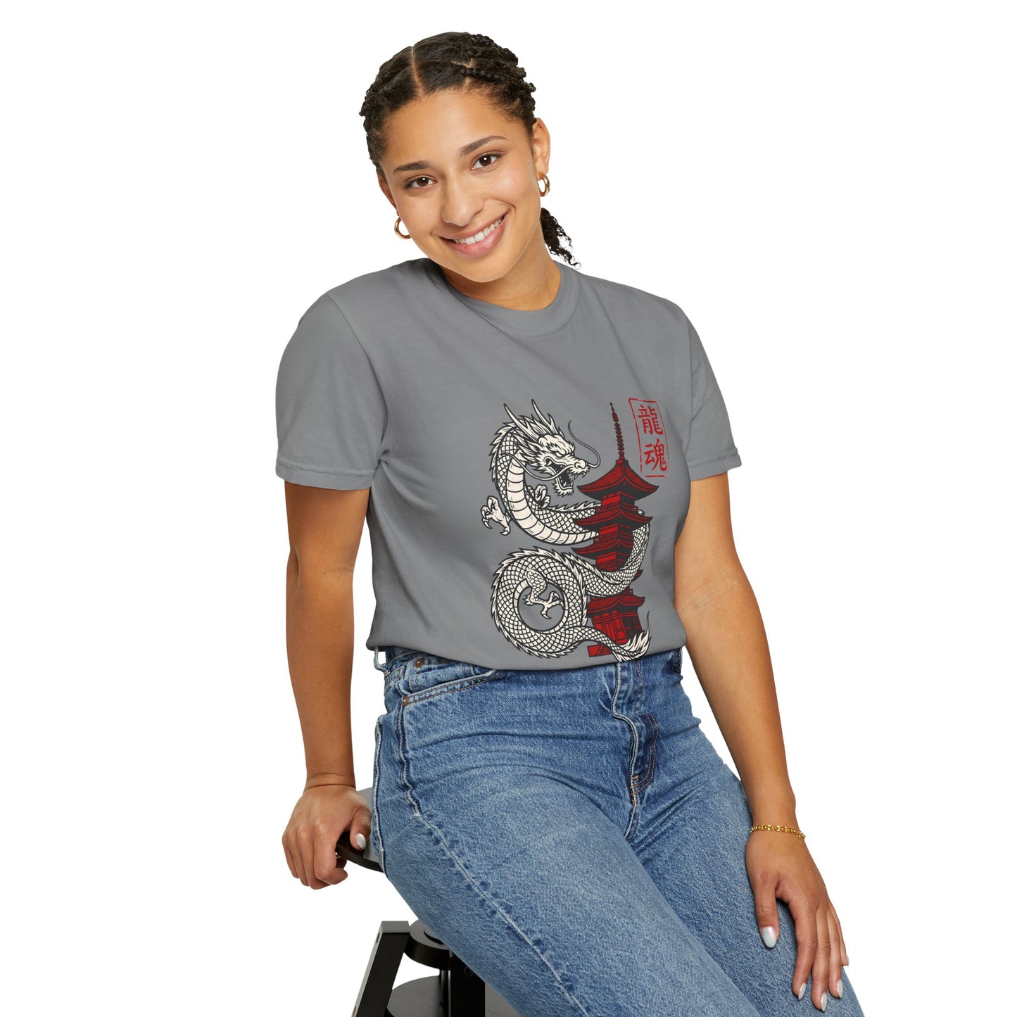 Japanese Dragon Graphic Tee (龍魂 ‘Dragon Soul’)