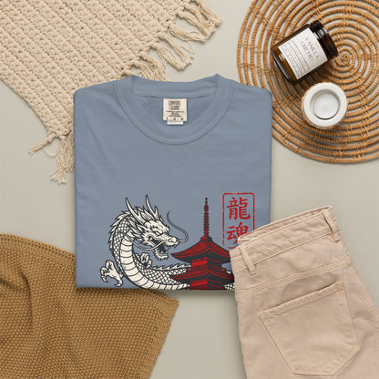Japanese Dragon Graphic Tee (龍魂 ‘Dragon Soul’)