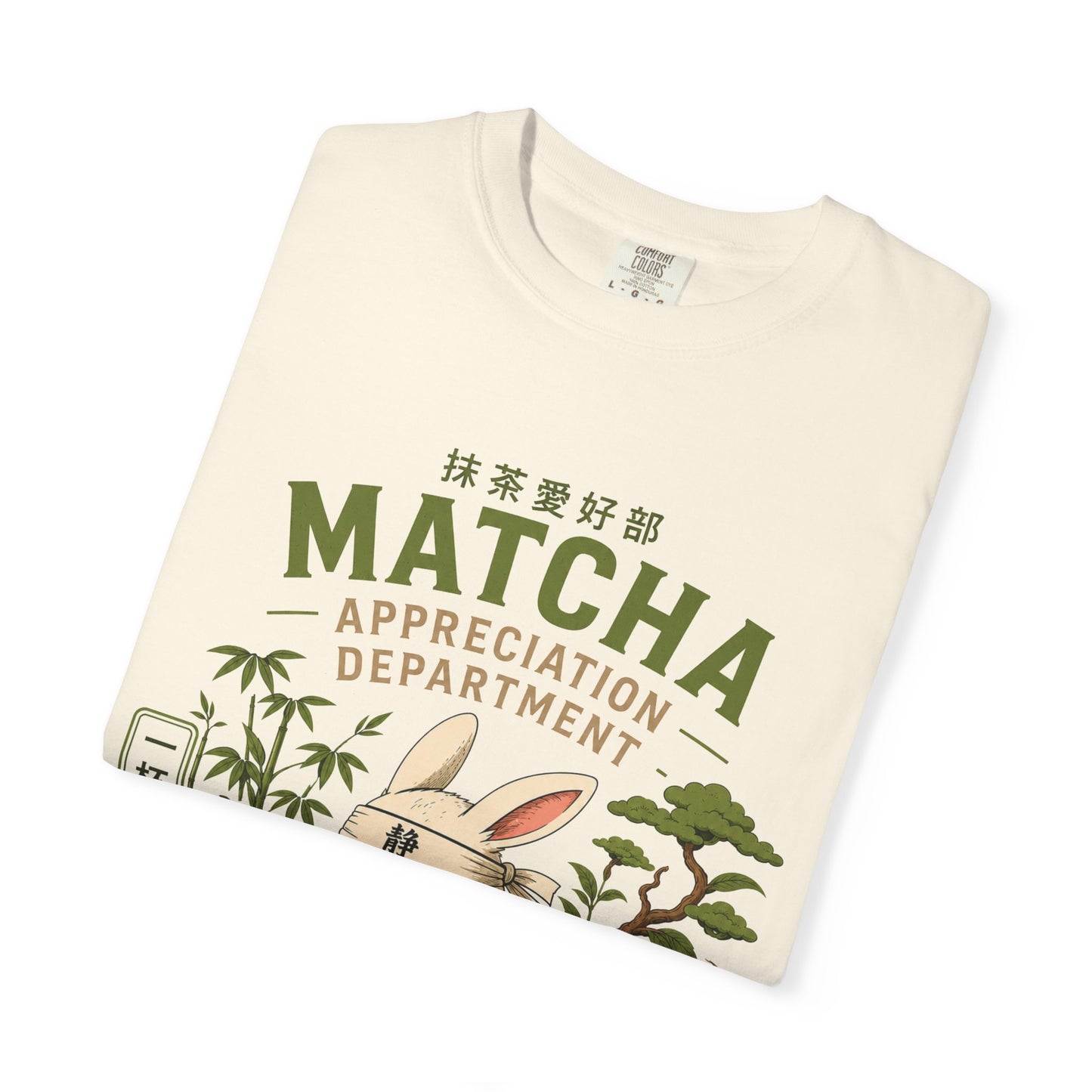 Matcha Appreciation Department Rabbit Graphic Tee