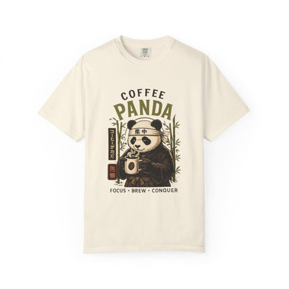 Coffee Panda Japanese Animal Graphic Tee