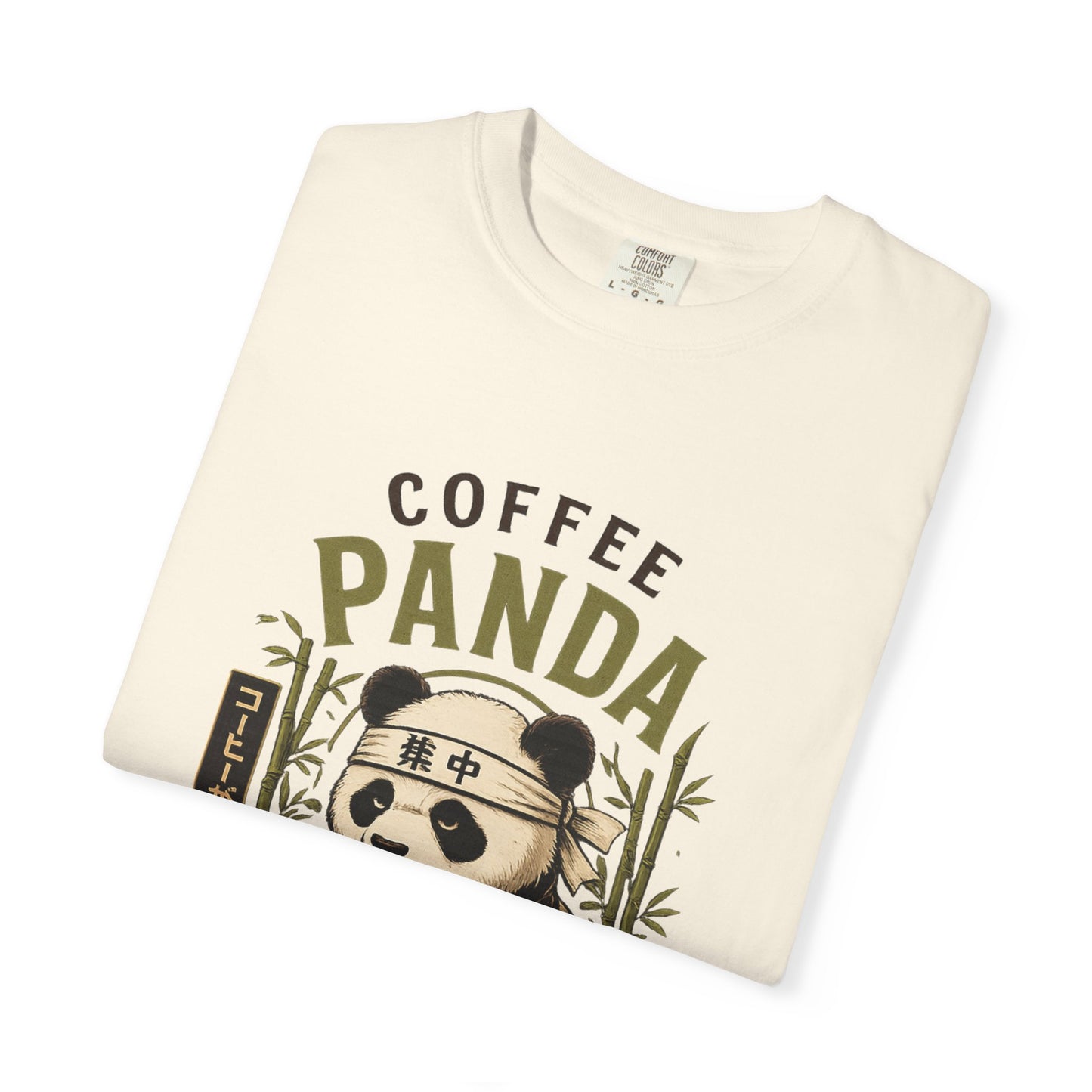 Coffee Panda Japanese Animal Graphic Tee