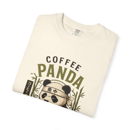 Coffee Panda Japanese Animal Graphic Tee