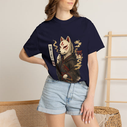 Kitsune Ronin Fox Spirit Graphic T-Shirt