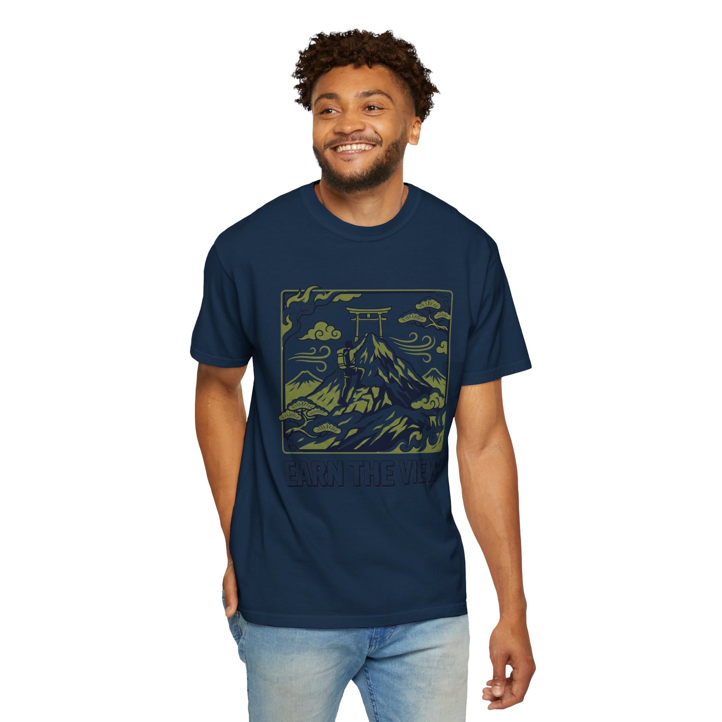 Earn The View Mountain Graphic T-Shirt