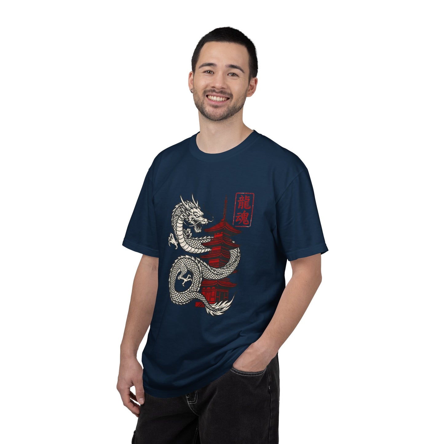 Japanese Dragon Graphic Tee (龍魂 ‘Dragon Soul’)