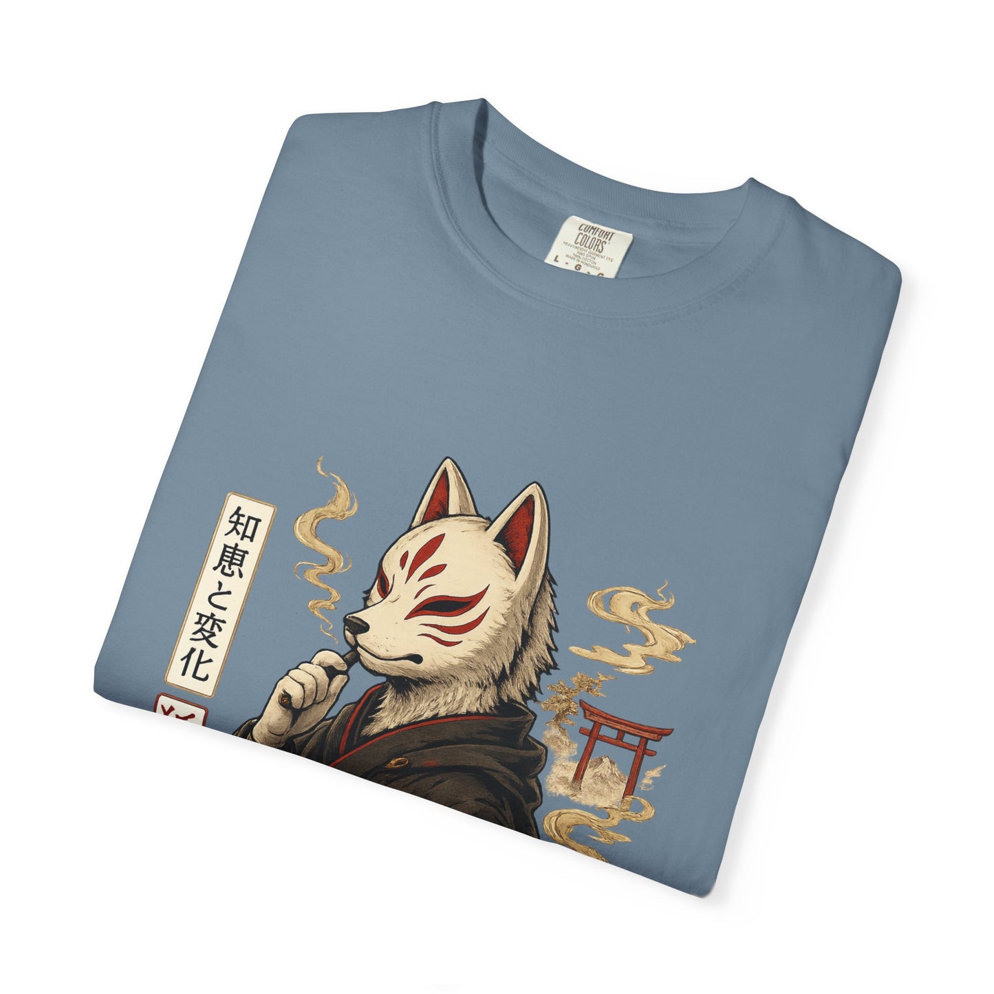 Kitsune Ronin Fox Spirit Graphic T-Shirt