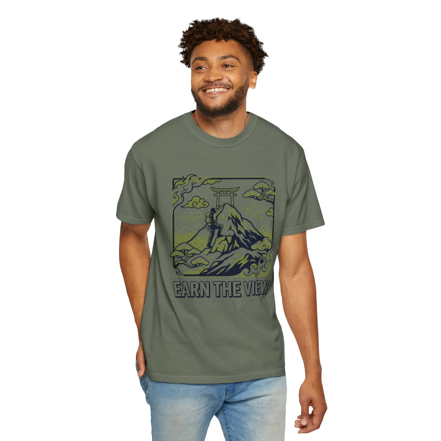 Earn The View Mountain Graphic T-Shirt