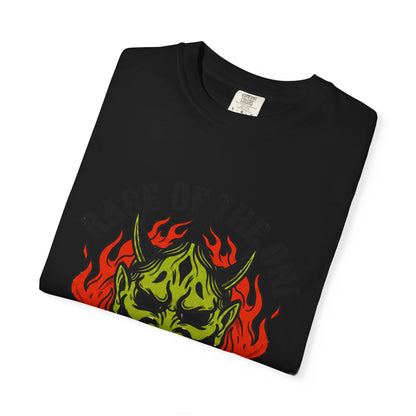 Flaming Green Oni Graphic Tee