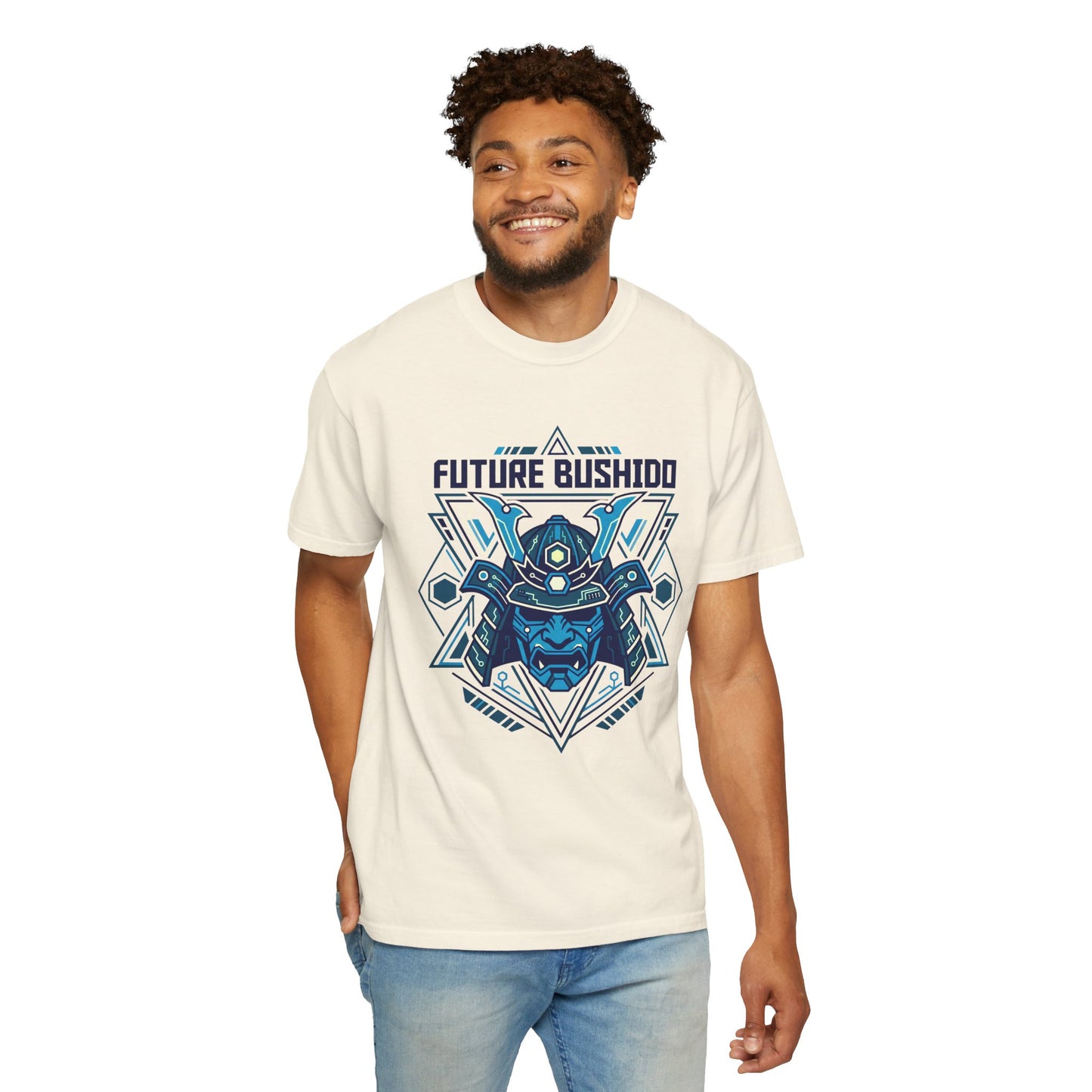 Futuristic Samurai Graphic Tee