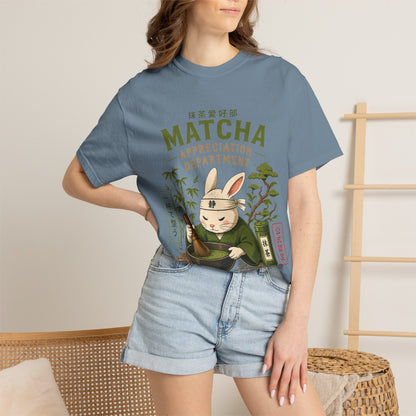 Matcha Appreciation Department Rabbit Graphic Tee