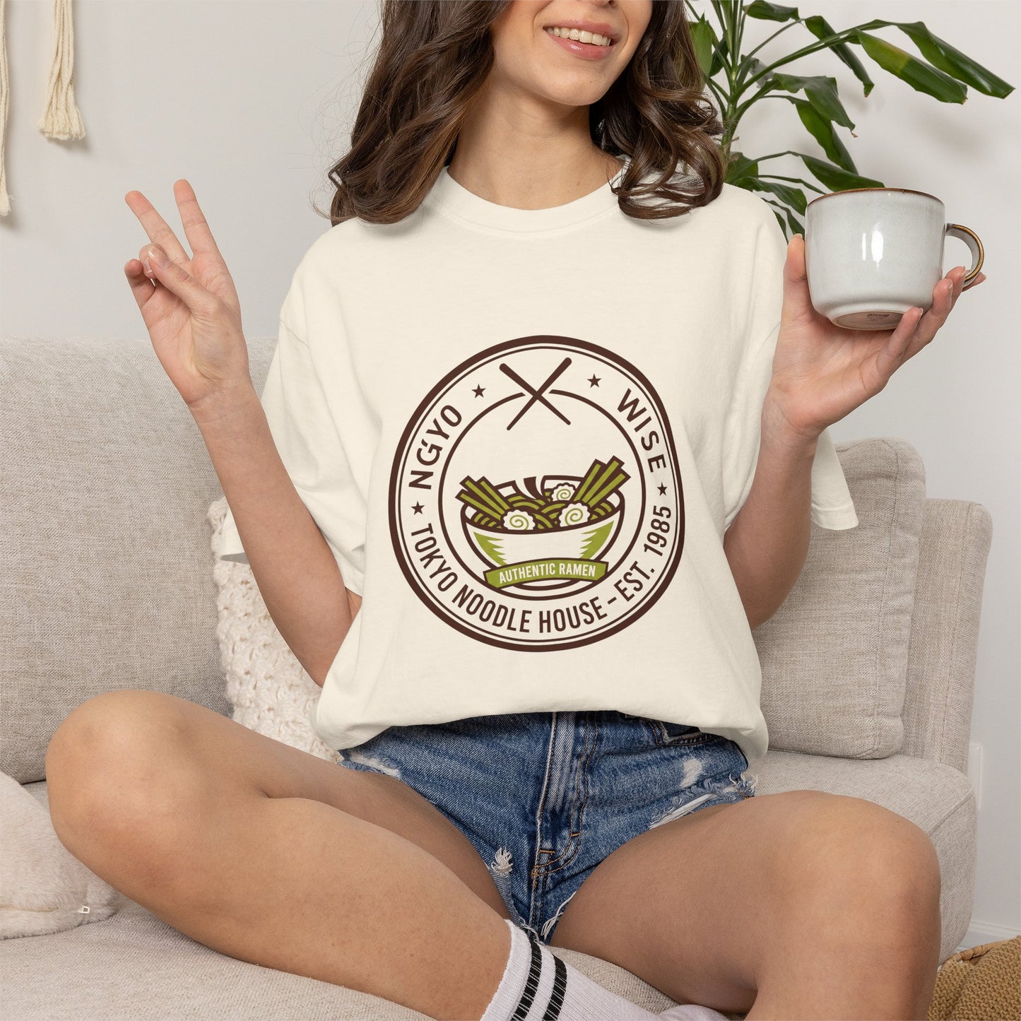 Tokyo Noodle Bowl Graphic Tee