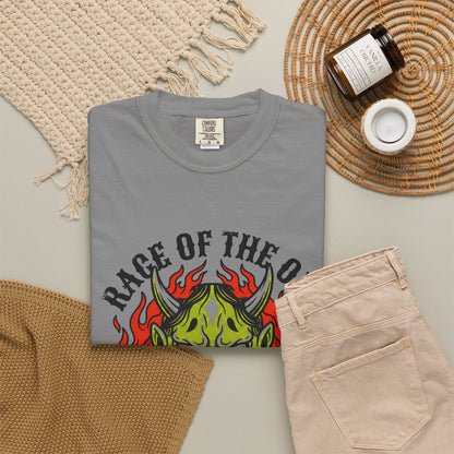 Flaming Green Oni Graphic Tee