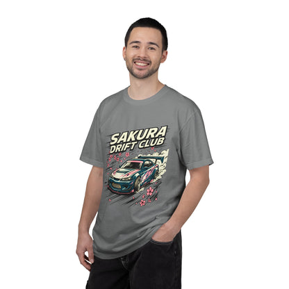 Sakura Drift Club T-Shirt — Japanese Racing Car Graphic Tee