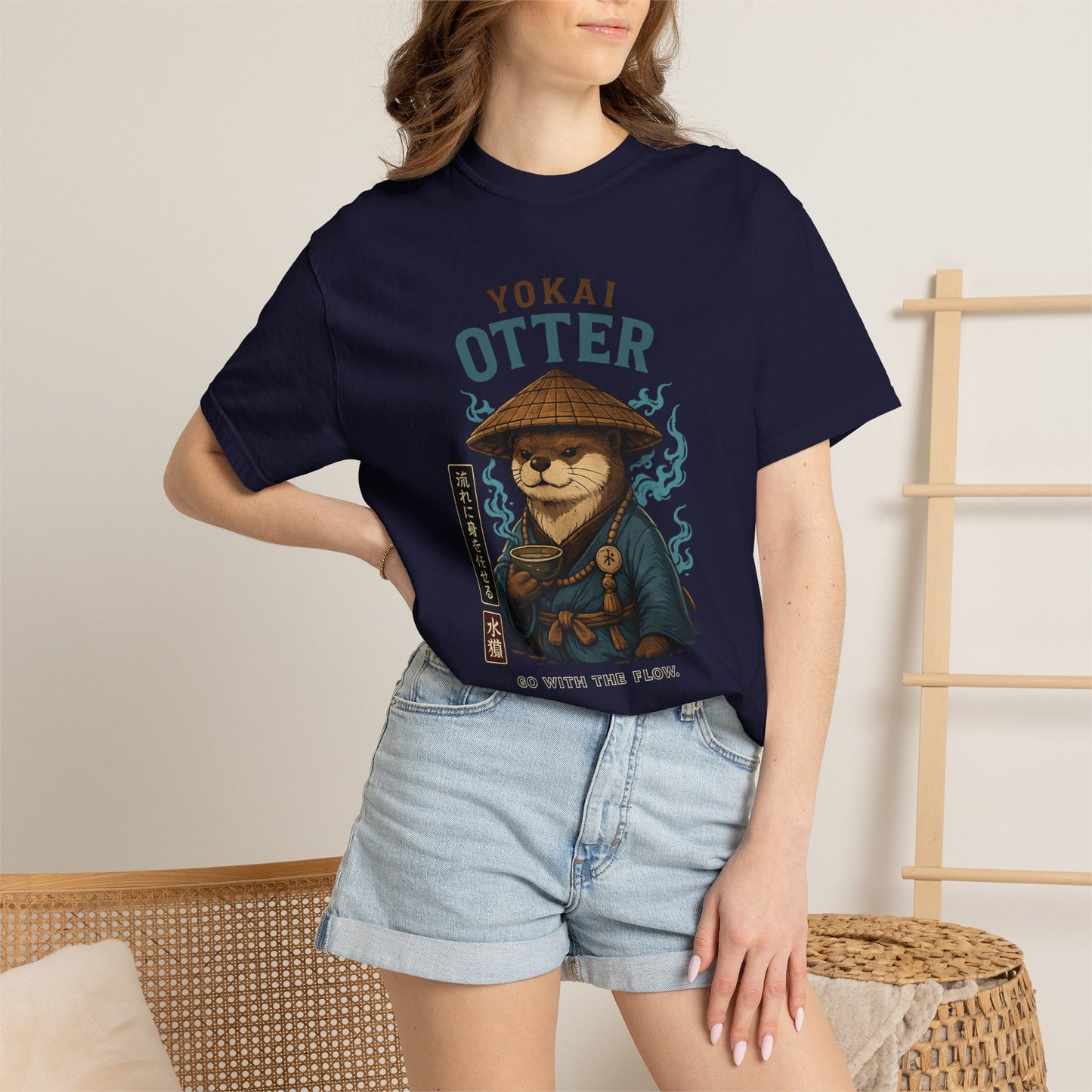 Yokai Otter Japanese Folklore T-Shirt