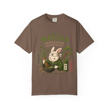 Matcha Appreciation Department Rabbit Graphic Tee