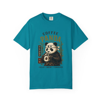 Coffee Panda Japanese Animal Graphic Tee