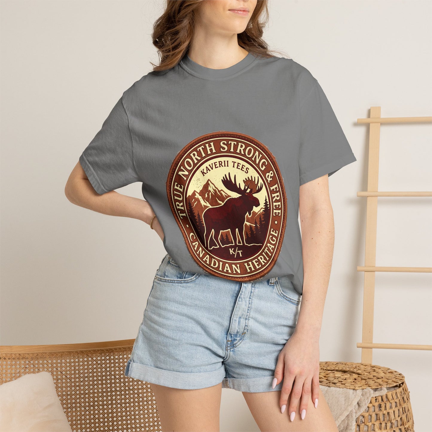 Frontier Spirit Heritage Tee – American Vintage Graphic Shirt