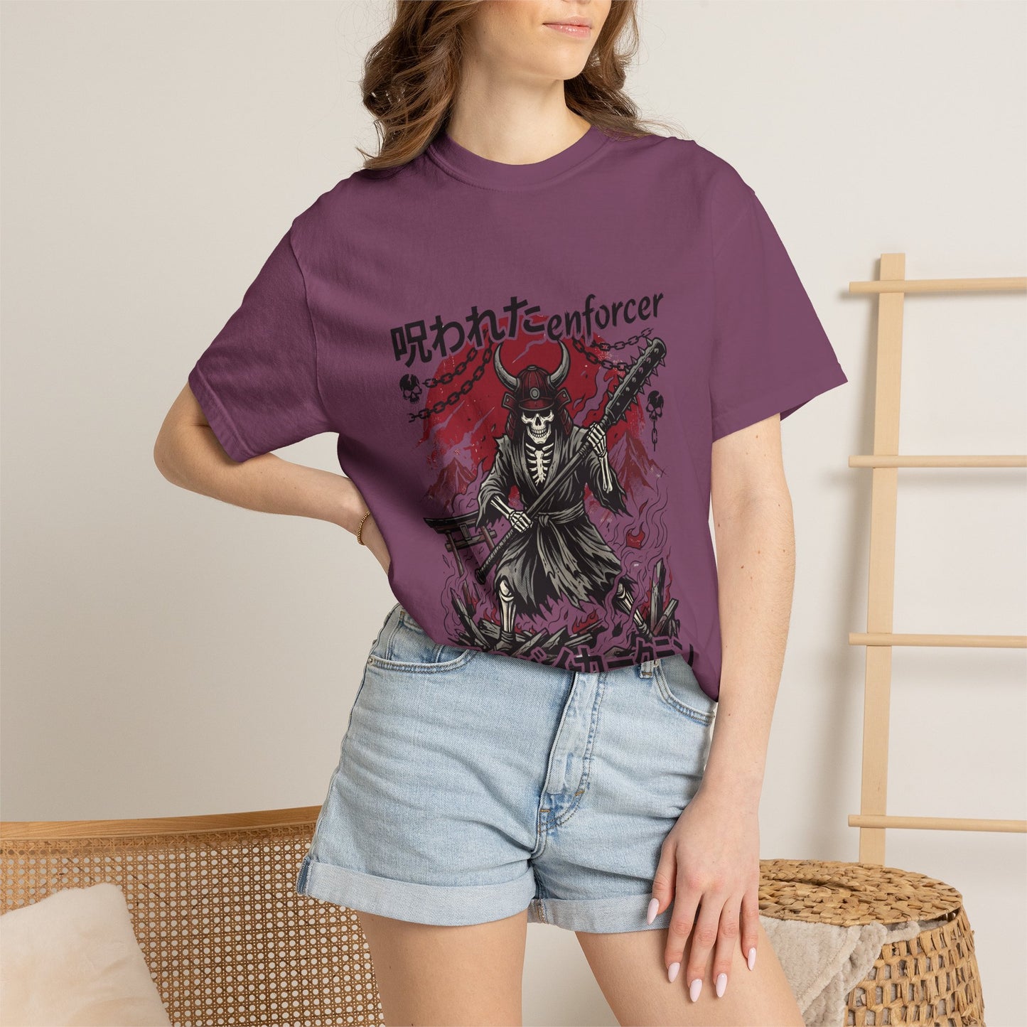 Cursed Enforcer Biker Clan Streetwear Tee