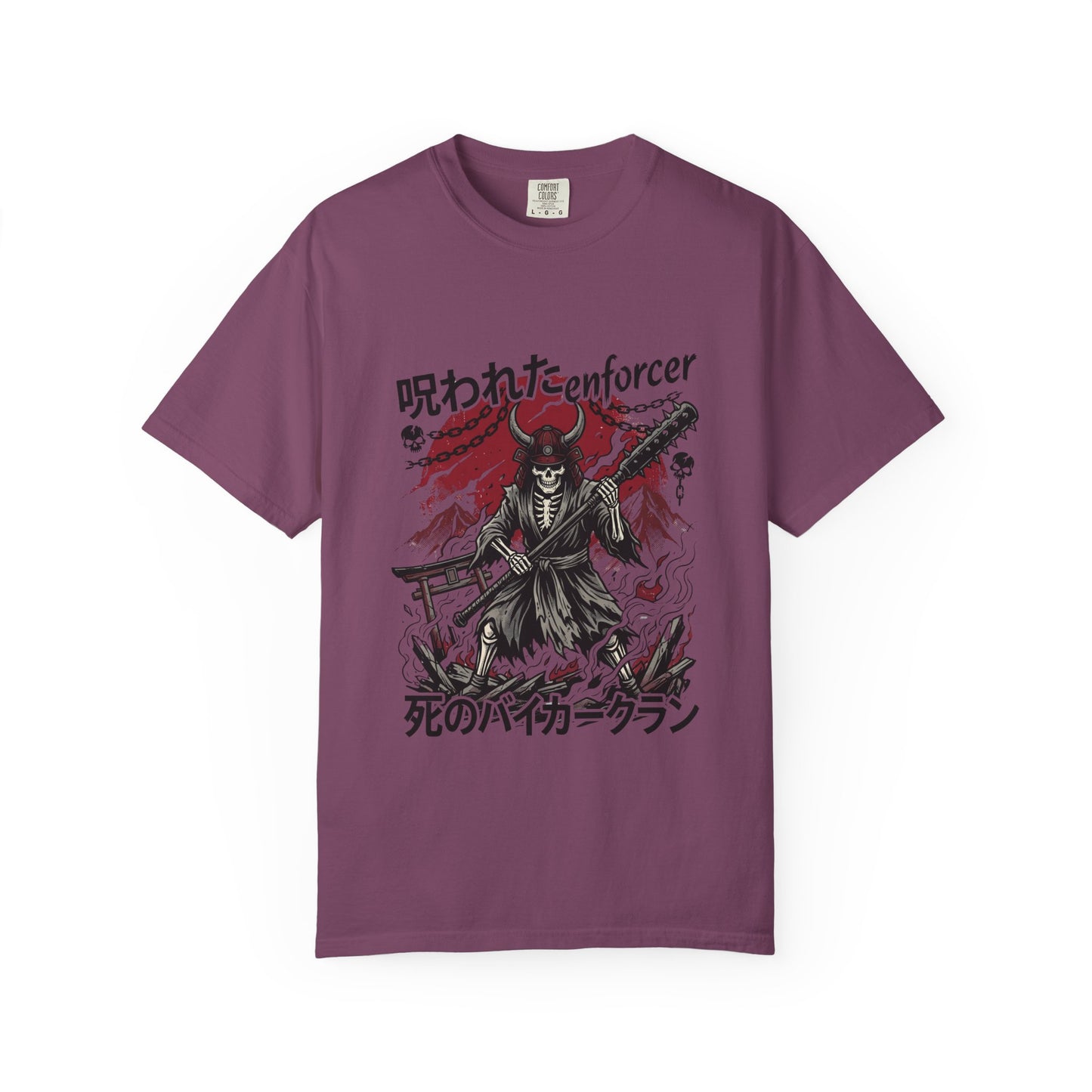 Cursed Enforcer Biker Clan Streetwear Tee