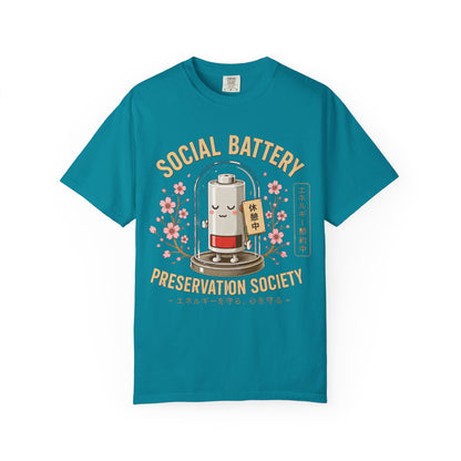 Social Battery Preservation Society Introvert T-Shirt