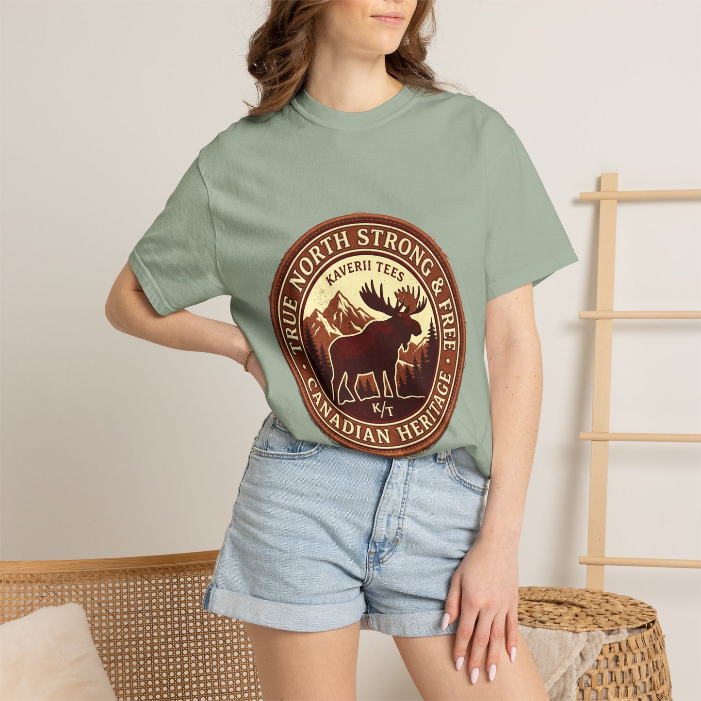 Frontier Spirit Heritage Tee – American Vintage Graphic Shirt