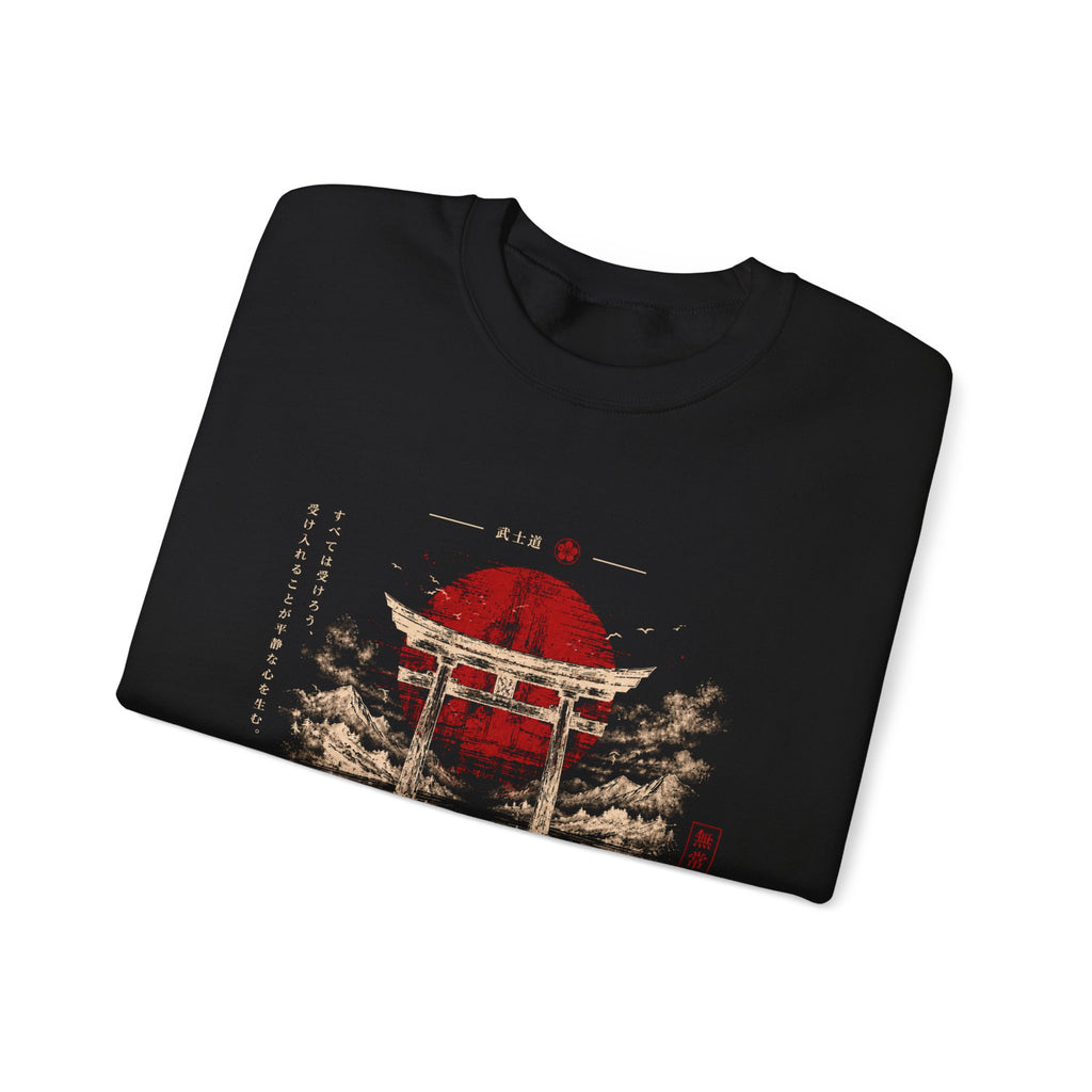 Acceptance Torii Gate Japanese Streetwear Sweatshirt Design