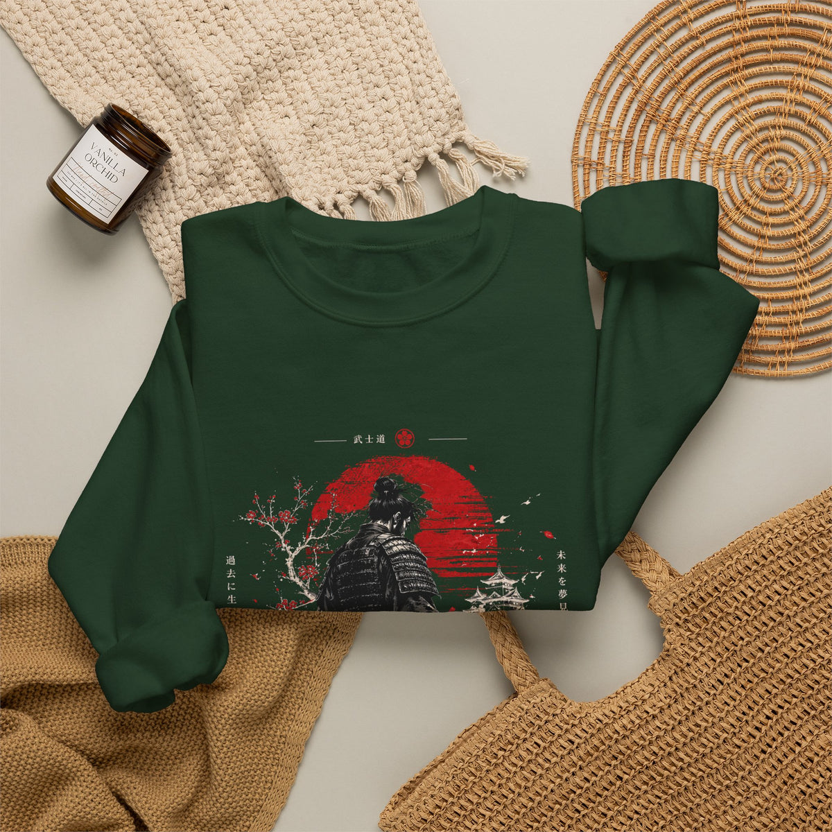 Discipline Samurai Warrior Japanese Streetwear Design
