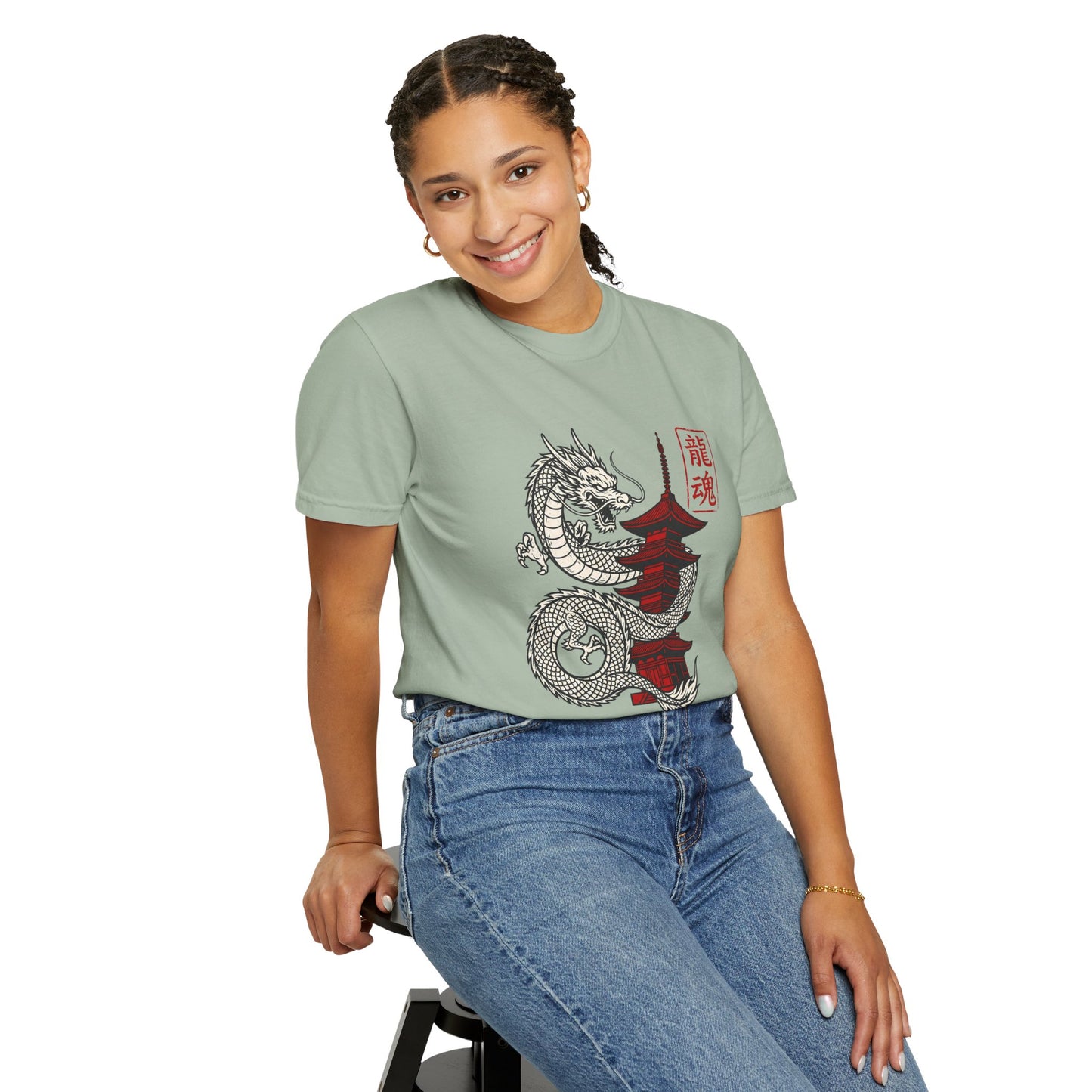 Japanese Dragon Graphic Tee (龍魂 ‘Dragon Soul’)