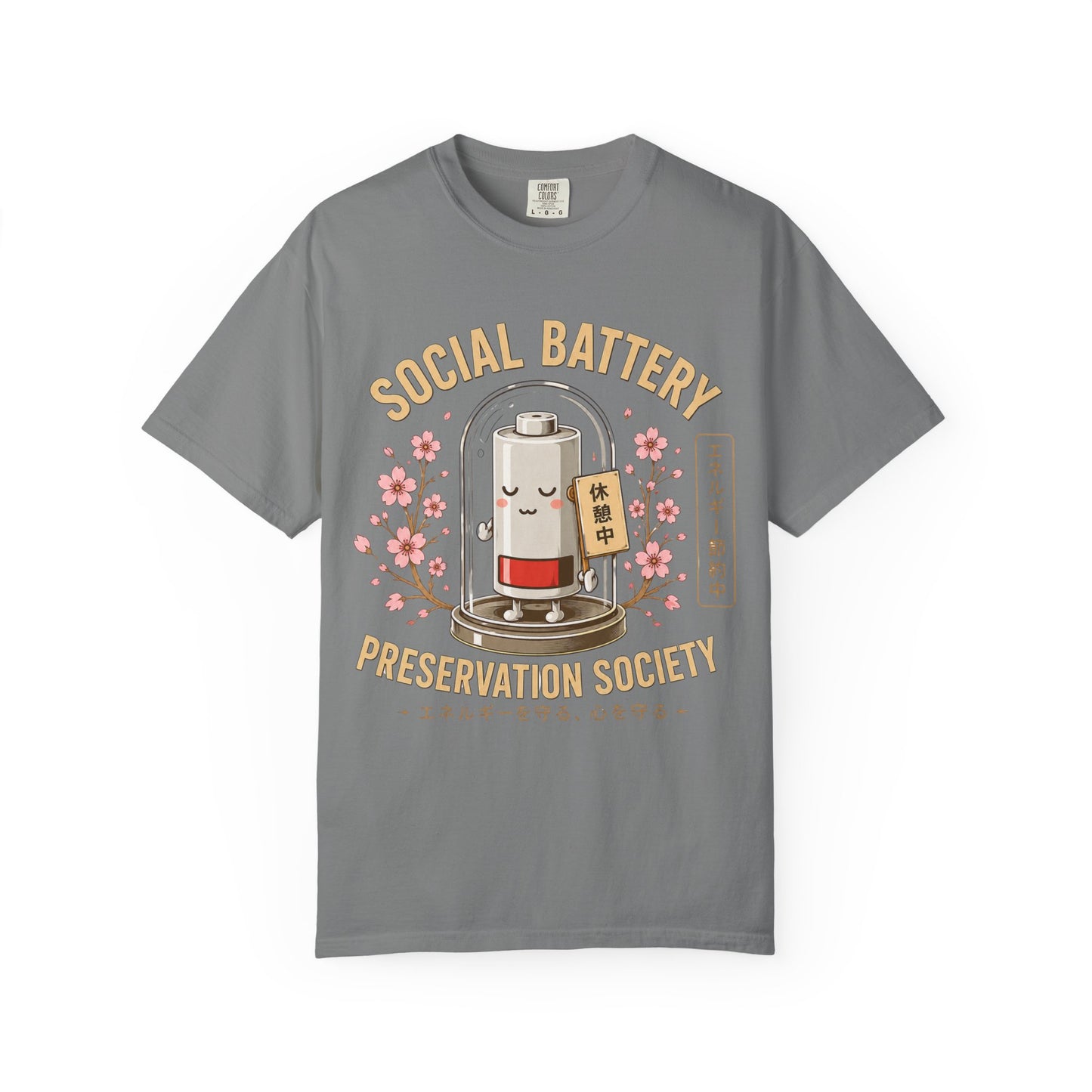 Social Battery Preservation Society Introvert T-Shirt