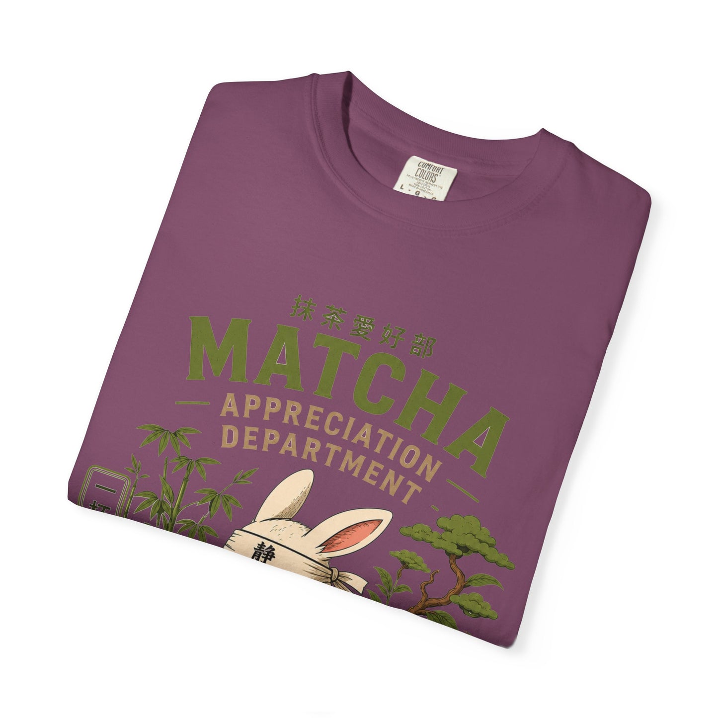 Matcha Appreciation Department Rabbit Graphic Tee