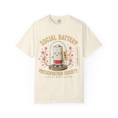 Social Battery Preservation Society Introvert T-Shirt