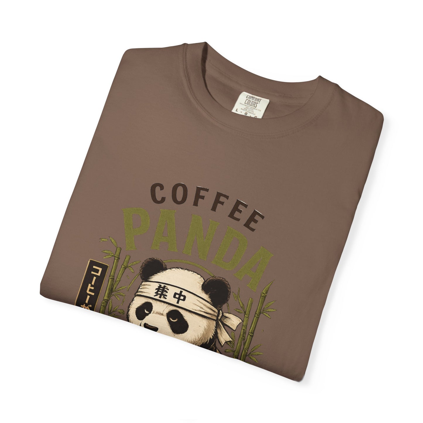 Coffee Panda Japanese Animal Graphic Tee