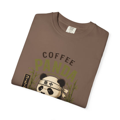 Coffee Panda Japanese Animal Graphic Tee