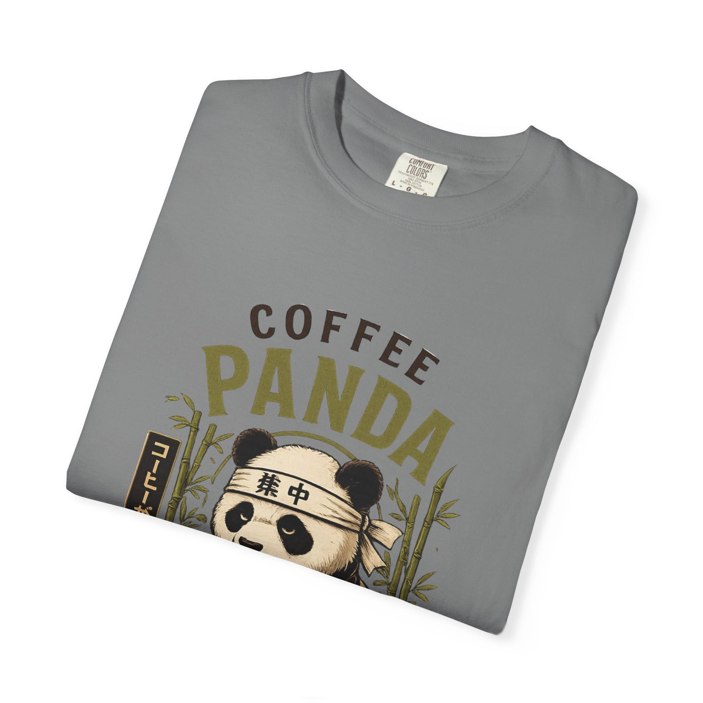 Coffee Panda Japanese Animal Graphic Tee