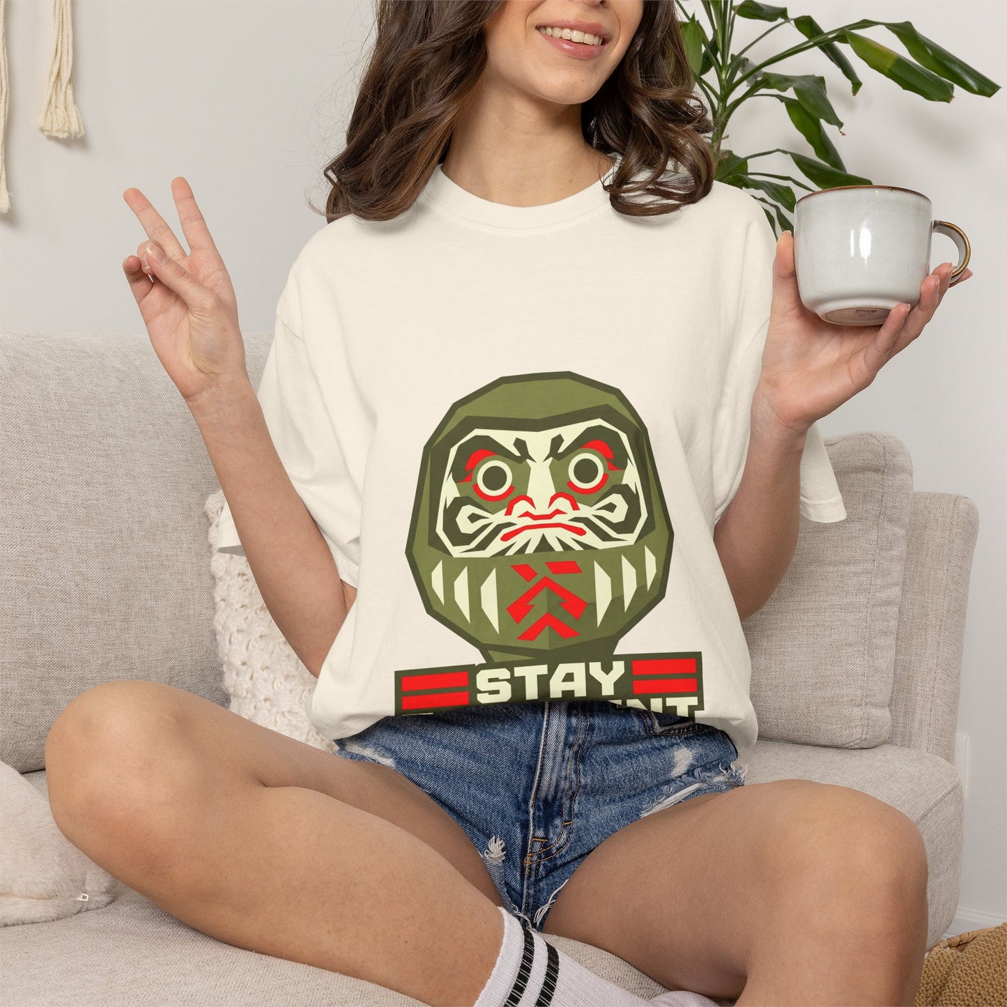 Stay Resilient Daruma T-Shirt
